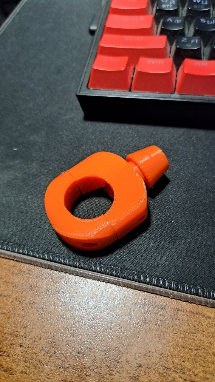 Килл свитч мотоциклетный рыжий