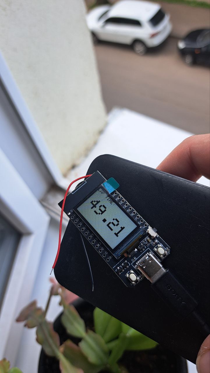 Блок отображения времени